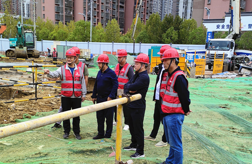 国庆我在岗 | 国信集团领导班子分赴重点项目检查慰问